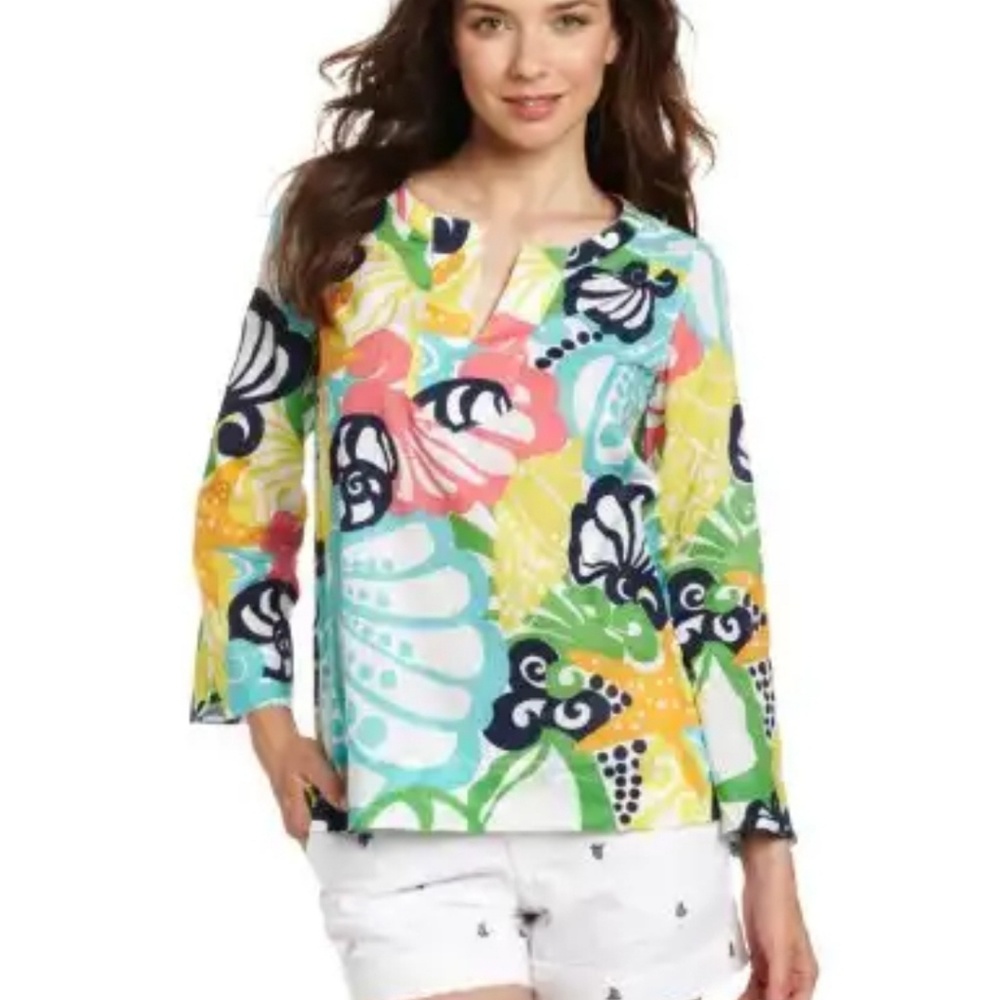 Lilly Pulitzer Chaquita Bonita Thandie Tunic
